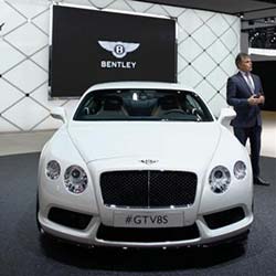 Bentley in high gear despite fall in sales
