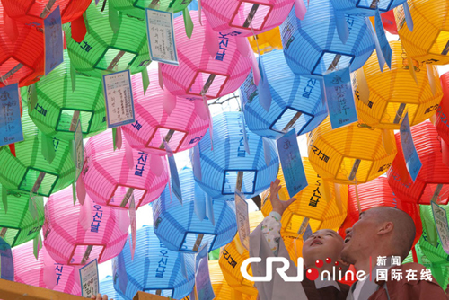 韓國(guó)童僧歡慶兒童節(jié)