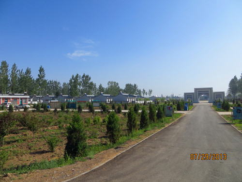 迎水橋鎮(zhèn)鳴沙移民新村