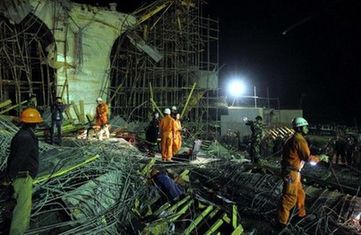 昆明在建機(jī)場(chǎng)發(fā)生垮塌事故 已7死34傷