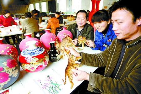 汝南麥草畫(huà)躋身上海世博會(huì)