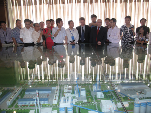 瓦斯治理國(guó)際會(huì)議代表考察淮南礦業(yè)集團(tuán)