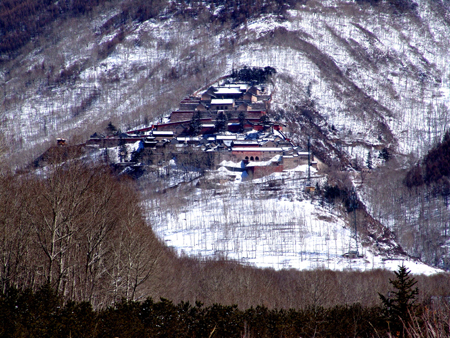 平頭百姓“選美” 佛教圣地入圍<BR>五臺(tái)山成山西最美十大文物景觀