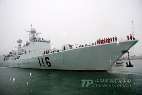 中國海軍國產新一代戰(zhàn)艦密集下水 快速形成戰(zhàn)力