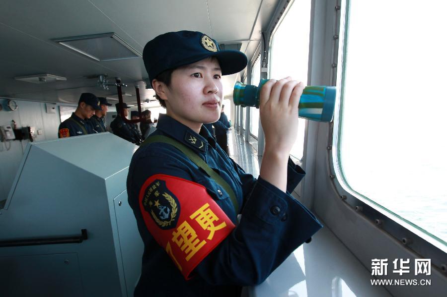 氣勢(shì)逼人！中國(guó)海軍艦艇編隊(duì)在日本海練編隊(duì)運(yùn)動(dòng)