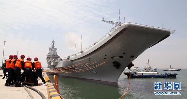 遼寧艦今年第四次出海訓(xùn)練 已初步形成戰(zhàn)斗力