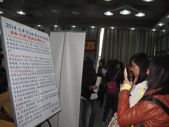 南開(kāi)大學(xué)舉辦專場(chǎng)招聘會(huì)為女生撐起“半邊天”