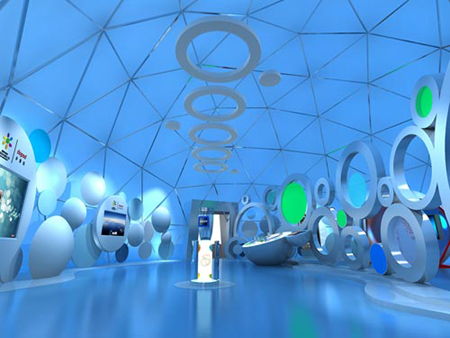 七色“創(chuàng)新之花”綻放世博園