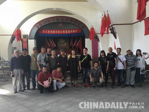 唐山藝術(shù)家重走長征路 革命圣地延安采風(fēng)行