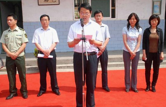 河南舞鋼市舉辦地震應(yīng)急綜合演練現(xiàn)場觀摩活動
