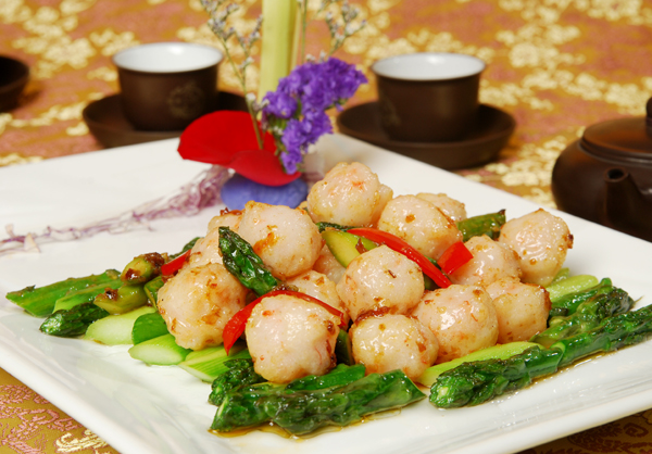 長(zhǎng)春開元名都蘆筍爆蝦丸 冬季里的另類美食體驗(yàn)