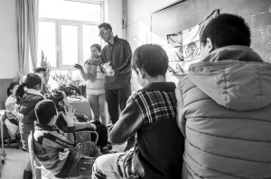 6位“AIESEC”國際志愿者自費(fèi)來長春小學(xué)支教