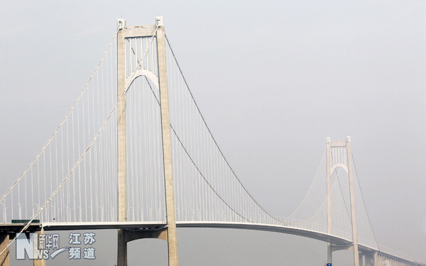 南京長江四橋?qū)⒂?4日正式通車