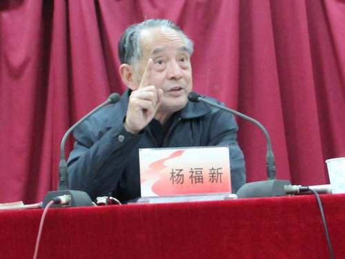 江蘇好人楊福星：78歲老教授帶病義務(wù)作三百場報(bào)告