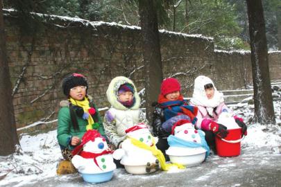 瑞雪兆豐年 四川大部迎新年第一場(chǎng)雪