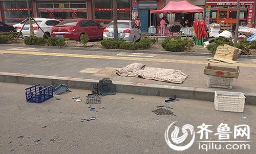 濱州：城管執(zhí)法過程中與攤販起沖突 一名隊員受傷