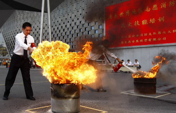 上海：消防培訓(xùn)確保“兩節(jié)”平安