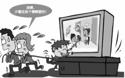 武漢性早熟孩子九成查不出病因 專家：電視、網(wǎng)絡的恩恩愛愛有潛在影響