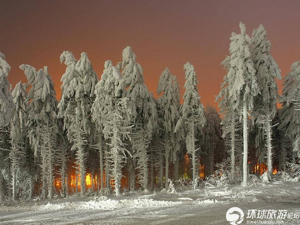 美得令人窒息的雪景(組圖)