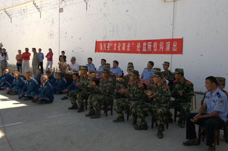 青河縣“文化陽光”進(jìn)高墻，文化生活無處不在