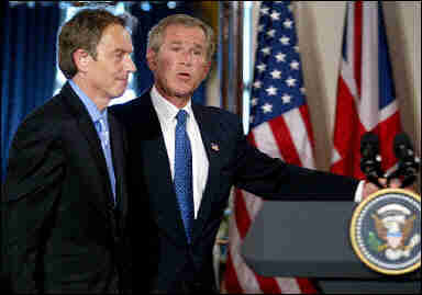 Bush and Blair agree Iraq exit plan to end occupation