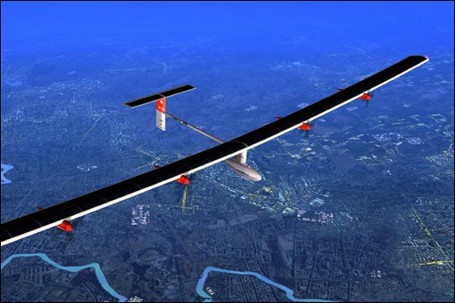 太陽能飛機(jī)欲環(huán)球 機(jī)翼長達(dá)80米只坐1人