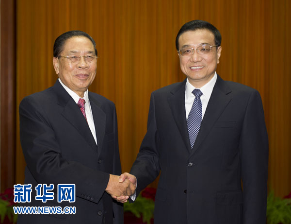 李克強(qiáng)：深化中老關(guān)系與務(wù)實(shí)合作 促進(jìn)中國-東盟關(guān)系發(fā)展