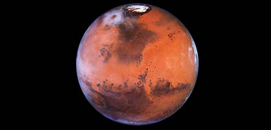 NASA提出新證據(jù)表明火星有生命 隕石中含細菌化石