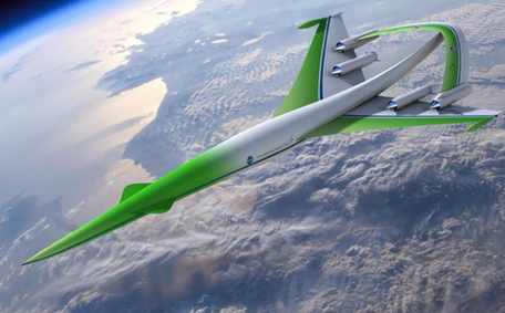 NASA設(shè)計(jì)“綠色超音速”飛機(jī) 2035年投入使用