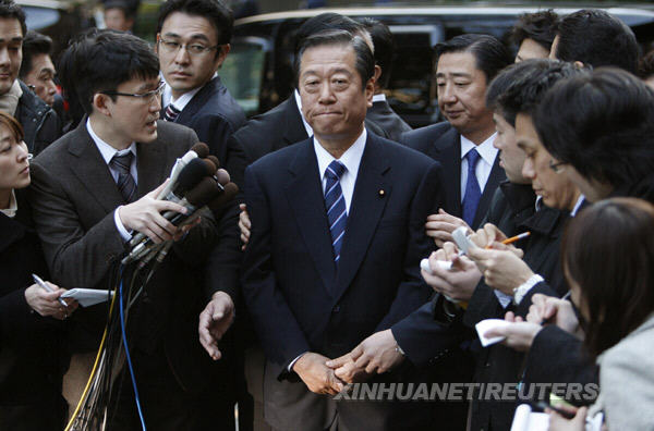 小澤暗示可能辭職 鳩山望其留任迎戰(zhàn)參議院選舉