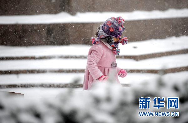 紐約遭暴風(fēng)雪襲擊 部分地區(qū)能見度為零