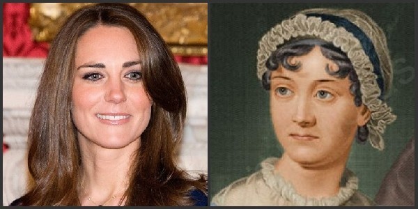 專家稱英國王妃凱特與簡·奧斯汀“沾親帶故”