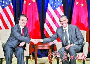 胡錦濤會見奧巴馬:人民幣升值無法解決美問題