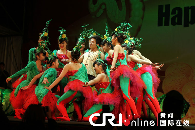 “歡樂(lè)春節(jié)”響徹羅馬 焰火表演照亮斗獸場(chǎng)