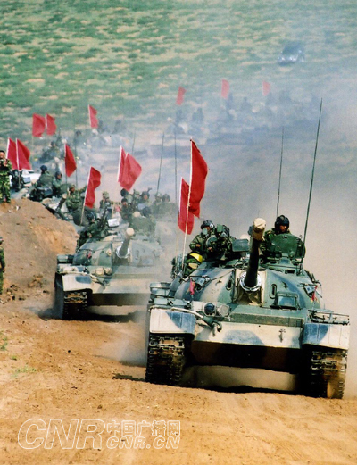 北京軍區(qū)實兵對抗演習(xí)