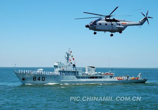 組圖:南海艦隊(duì)某快艇支隊(duì)