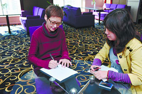 胡因夢再談李敖:路上遇到,就過去和他握手(圖)
