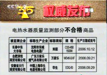 央視3.15遭遇潛規(guī)則 曝光產(chǎn)品在重播時消失