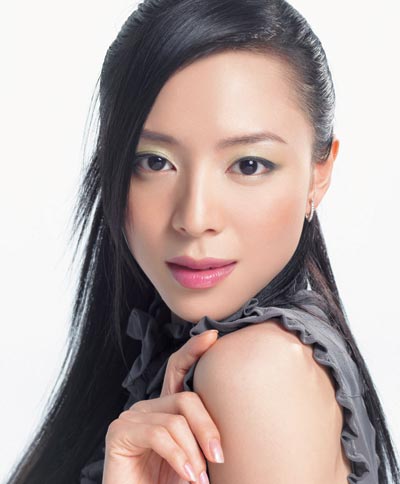 張靜初彩妝寫真美人如玉