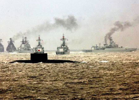 解放軍專家:中國海洋戰(zhàn)爭風險高于陸地