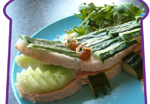 如何做飯孩子才愛吃？英一父親創(chuàng)異型三明治成名人