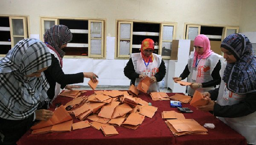利過渡委前主席領(lǐng)導(dǎo)的政治聯(lián)盟在議會選舉中領(lǐng)先