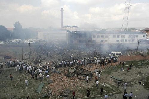 俄印古什警察局發(fā)生自殺式爆炸襲擊 20人死118人傷