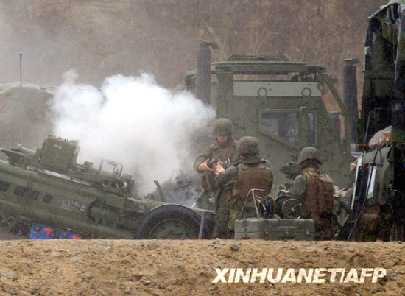美韓3.8萬名士兵參加聯(lián)合軍演