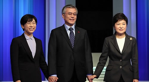 韓國(guó)總統(tǒng)候選人第二次電視辯論將于今晚舉行