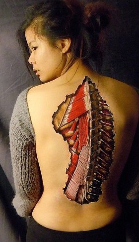 膽小勿看！ 藝術(shù)家?guī)?#8220;撕裂”人體看個(gè)究竟