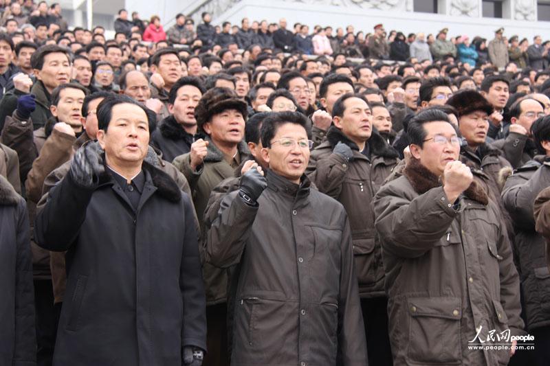 朝鮮舉行10萬(wàn)人軍民大會(huì)慶祝第三次地下核試驗(yàn)成功