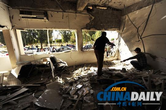 利比亞接連發(fā)生爆炸襲擊 班加西一警察局嚴重受損
