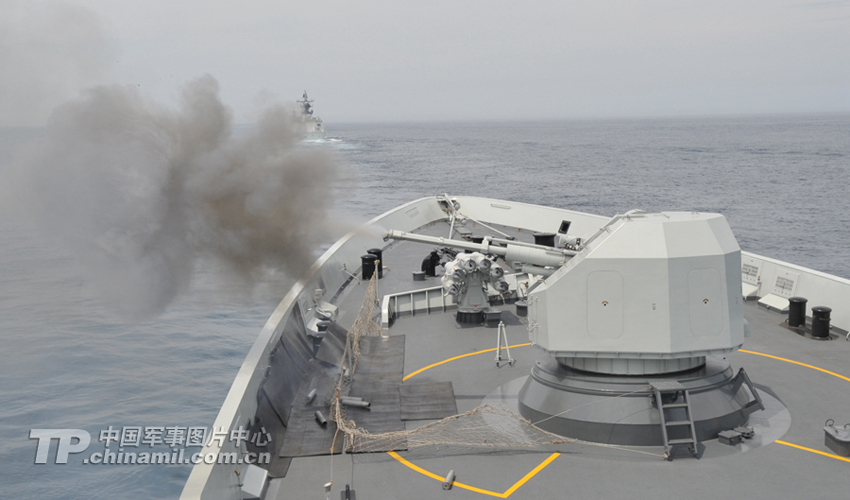日本防衛(wèi)省稱中國海軍艦艇首次通過宗谷海峽（組圖）