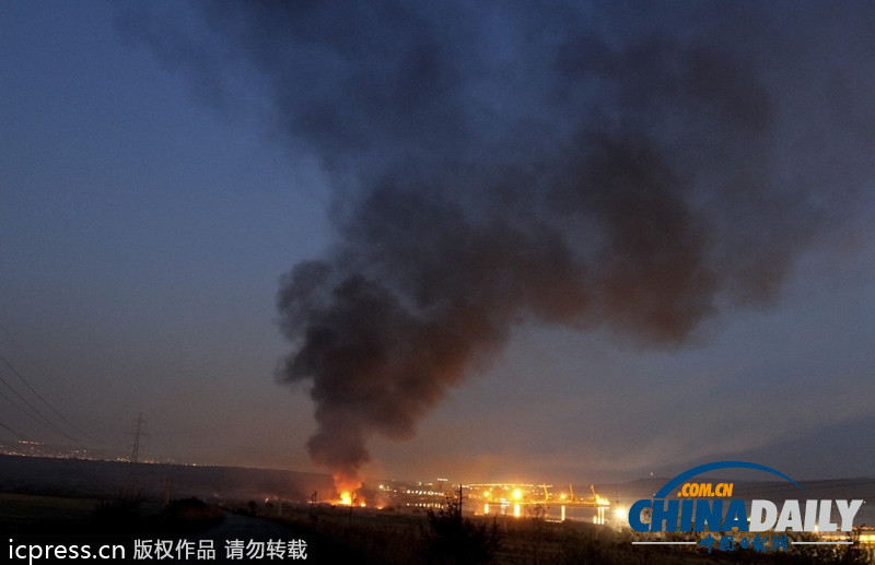 保加利亞液化氣罐車發(fā)生爆炸 導致12人受傷